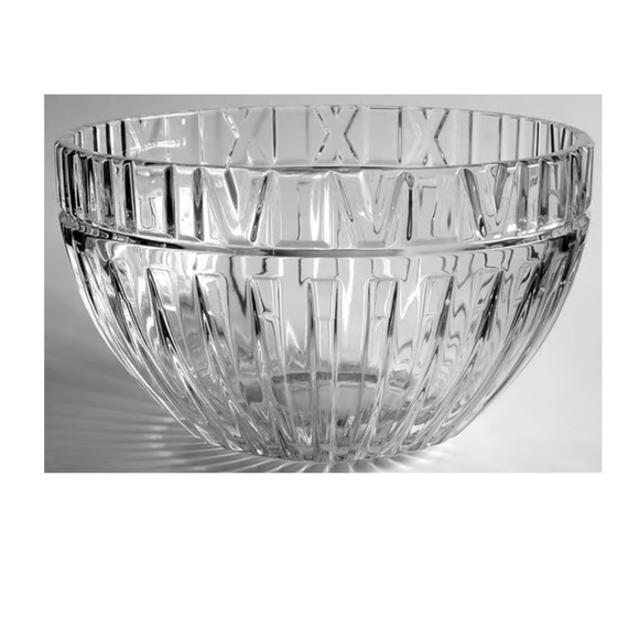 🎀🥂9 3/4 in Round Atlas Bowl  by TIFFANY & CO. 🥂🎀 - Picture 1 of 4